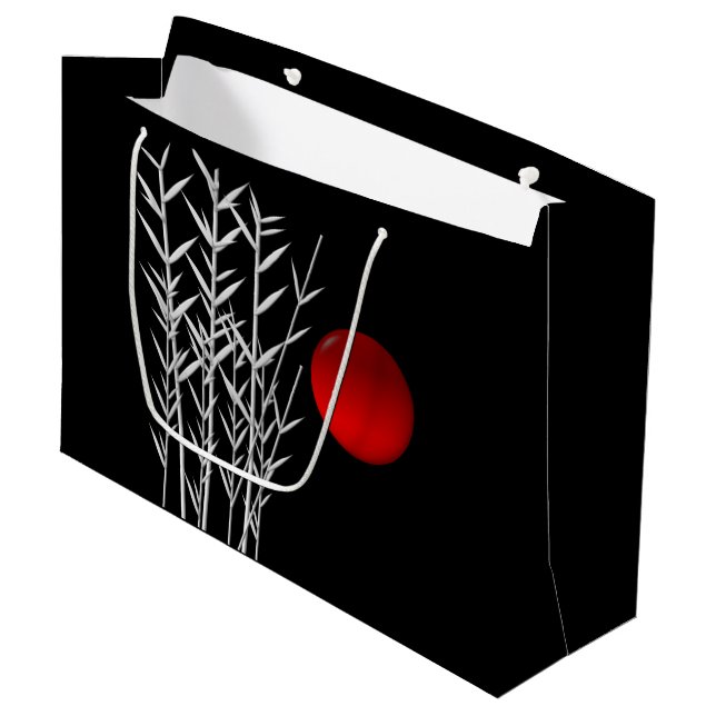 Bolsa De Regalo Grande Círculo Red Zen (Angulo Anverso)