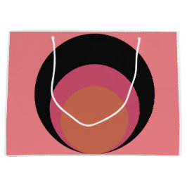 Bolsa De Regalo Grande Círculos de Mod