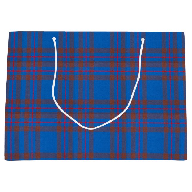 Bolsa De Regalo Grande Clan Elliot Tartan Plaid (Anverso)