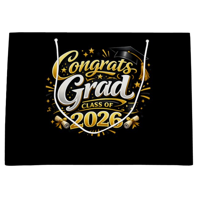 Bolsa De Regalo Grande Clase de 2026 (Anverso)
