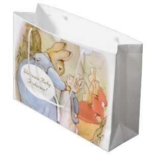 Bolsa De Regalo Grande Clásico Baby Shower de Peter Rabbit