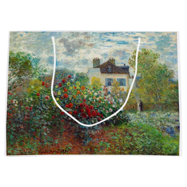 Bolsa De Regalo Grande Claude Monet - El jardín del artista en Argentina (Anverso)