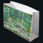Bolsa De Regalo Grande Claude Monet Impresionismo<br><div class="desc">Bolso de regalo de Claude Monet "Footbridge japonés".</div>
