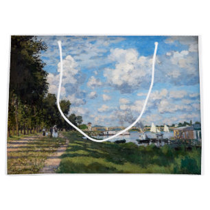 Bolsa De Regalo Grande Claude Monet - La cuenca de Argenteuil