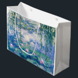 Bolsa De Regalo Grande CLAUDE MONET - LÍNEAS de agua<br><div class="desc">CLAUDE MONET - Aceite sobre lirios de agua sobre lienzo; reproducción</div>