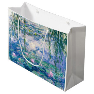 Bolsa De Regalo Grande CLAUDE MONET - LÍNEAS de agua