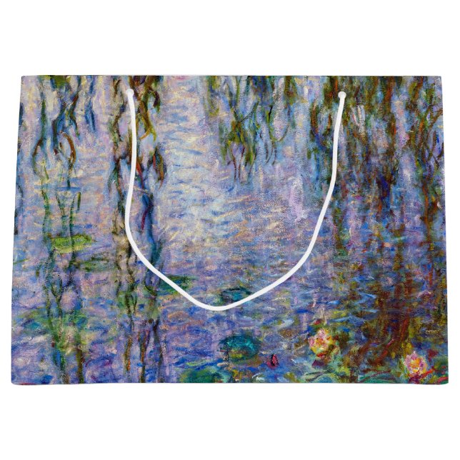 Bolsa De Regalo Grande Claude Monet - Water Lilies (Anverso)