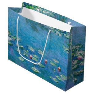 Bolsa De Regalo Grande Claude Monet - Water Lilies 1906