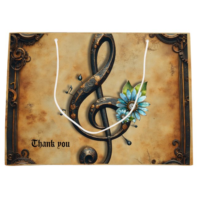 Bolsa De Regalo Grande Clef mecánico (Anverso)