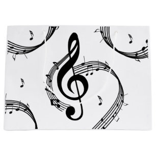 Bolsa De Regalo Grande Climactic G Clef