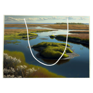 Bolsa De Regalo Grande Coastal Tranquility