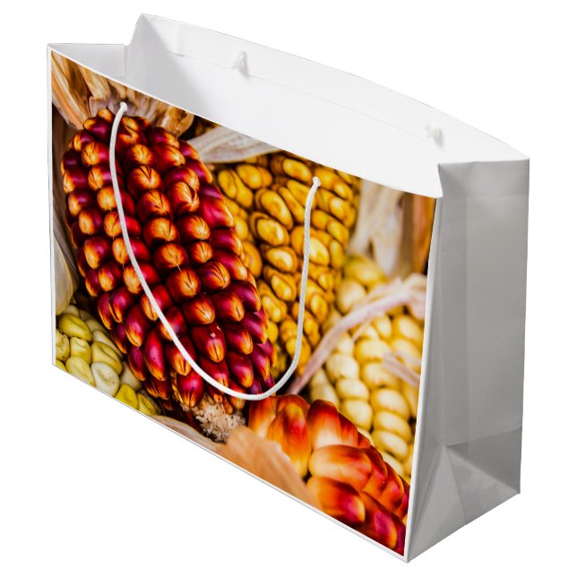 Bolsa De Regalo Grande Coberturas de maíz (Angulo reverso)