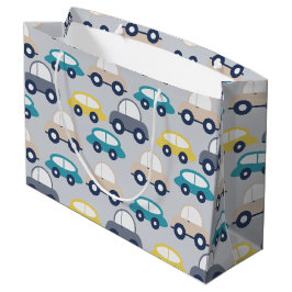 Bolsa De Regalo Grande Coches retro