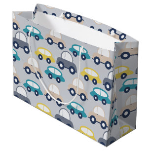 Bolsa De Regalo Grande Coches retro