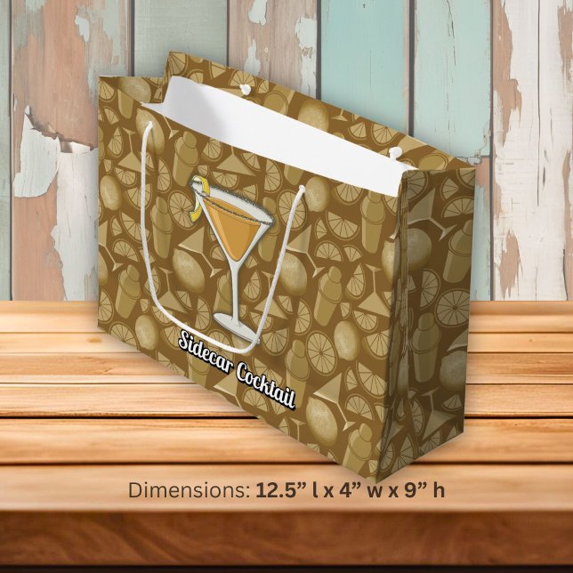 Bolsa De Regalo Grande Cóctel Sidecar (Subido por el creador)