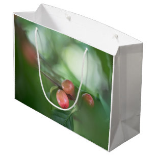 Bolsa De Regalo Grande Coffee Cherries Card