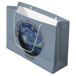 Bolsa De Regalo Grande colección de artículos de Van Gogh The Starry Nigh