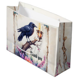 Bolsa De Regalo Grande Colección de Boda Cuervo Encantado