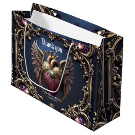 Bolsa De Regalo Grande Colección de Boda Victoriana Gótica