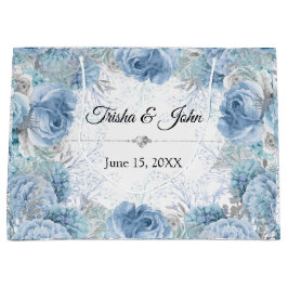 Bolsa De Regalo Grande Colección de Bodas azules