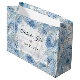 Bolsa De Regalo Grande Colección de Bodas azules