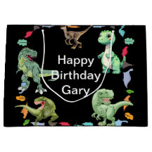 Color negro Fondo Dinosaurios Fiesta de cumpleaños