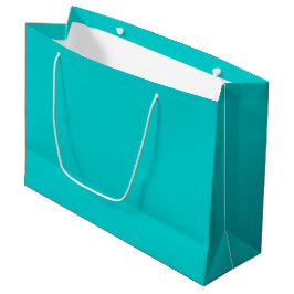 Bolsa De Regalo Grande Color sólido azul de huevo Robin | Clásica | Elega