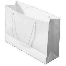 Bolsa De Regalo Grande Color sólido blanco