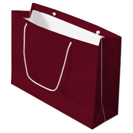 Bolsa De Regalo Grande Color Sólido Granada
