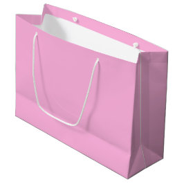 Bolsa De Regalo Grande Color sólido rosa caliente claro