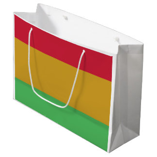 Bolsa De Regalo Grande Colores verde amarillo rojo Junetdecilla