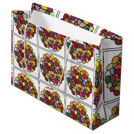 Bolsa De Regalo Grande Colorido Jelly Bean