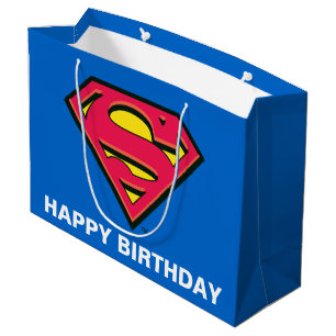 Bolsa De Regalo Grande Comics de DC   Superman   Logotipo clásico