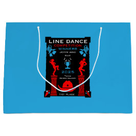 Bolsa De Regalo Grande Competencia Americana de Baile de Línea