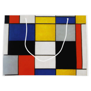 Bolsa De Regalo Grande Composición, Mondrian