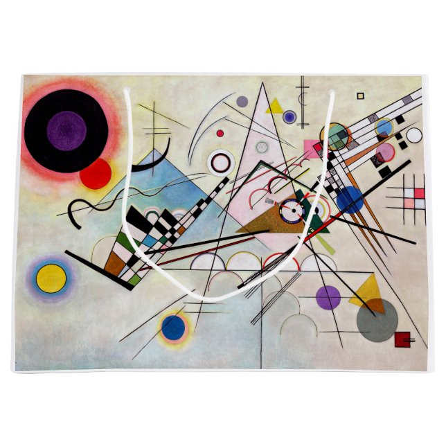 Bolsa De Regalo Grande Composición VIII, Wassily Kandinsky (Anverso)