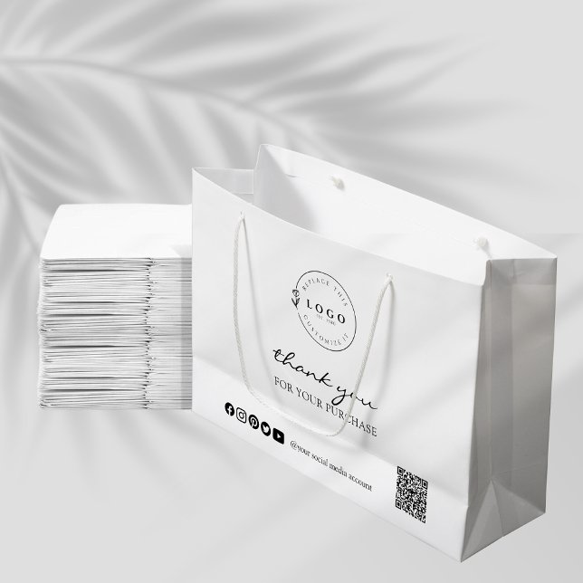 Bolsa De Regalo Grande Compra personalizada de agradecimiento (Subido por el creador)