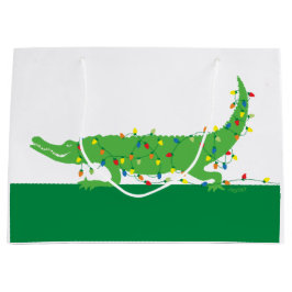 Bolsa de regalo grande con luces angulares