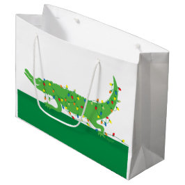Bolsa de regalo grande con luces angulares