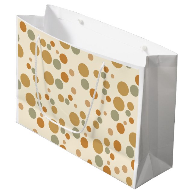 Bolsa De Regalo Grande con motivos de círculo (Angulo Anverso)
