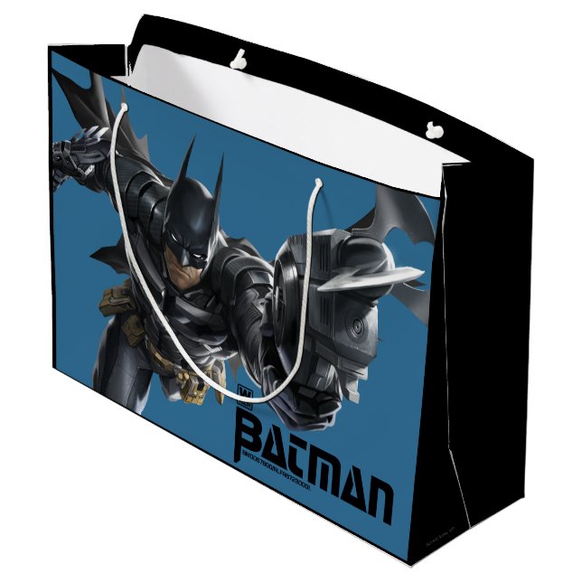 Bolsa De Regalo Grande Concepto de Batman con Batclaw (Angulo reverso)