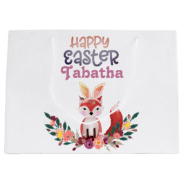 Bolsa De Regalo Grande Conejito de Pascua Foxy Adorable