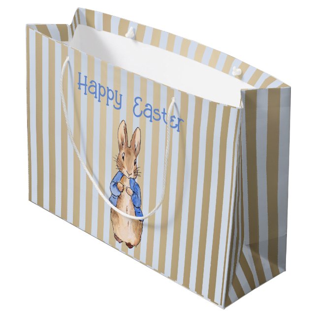 Bolsa De Regalo Grande conejo de Pascua (Angulo reverso)
