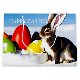 Bolsa De Regalo Grande Conejo feliz