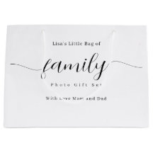 Conjunto de regalos con fotos familiares personali