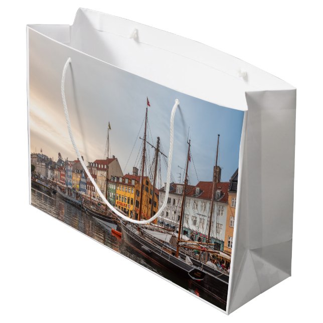Bolsa De Regalo Grande Copenhague Dinamarca (Angulo reverso)