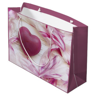Bolsa De Regalo Grande Corazón