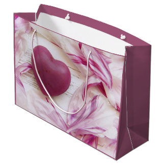 Bolsa De Regalo Grande Corazón