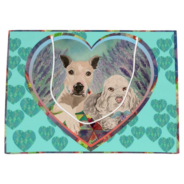 Bolsa De Regalo Grande Coreamos las imágenes (Anverso)