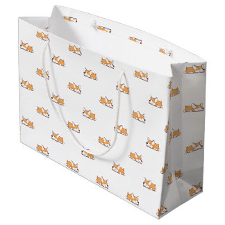 Bolsa De Regalo Grande Corgi dormido